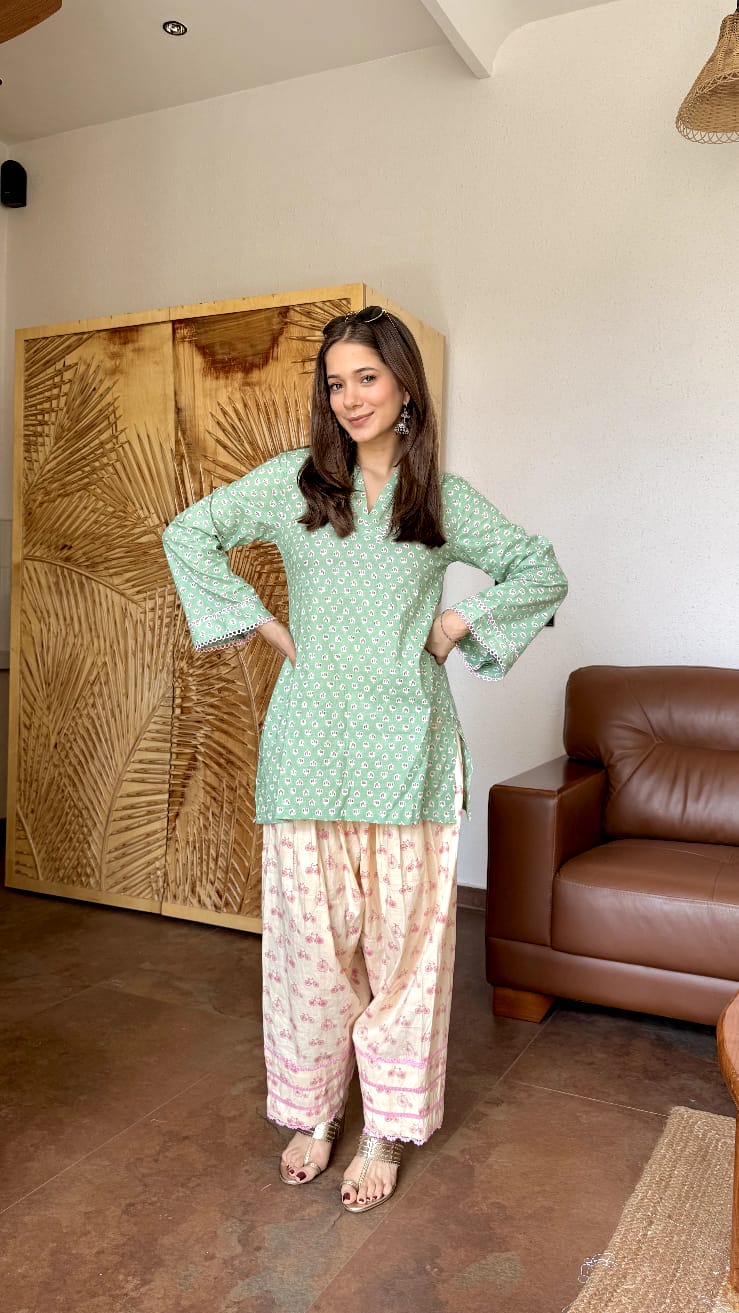 Matcha Girl Farshi Set